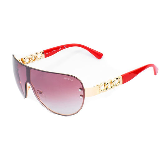 Guess GO000370032G Red Women's Sunglasses with Gradient Polarized Lens