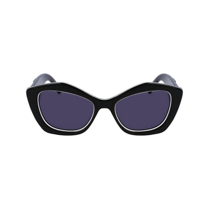 Karl Lagerfeld Black Acetate Sunglasses