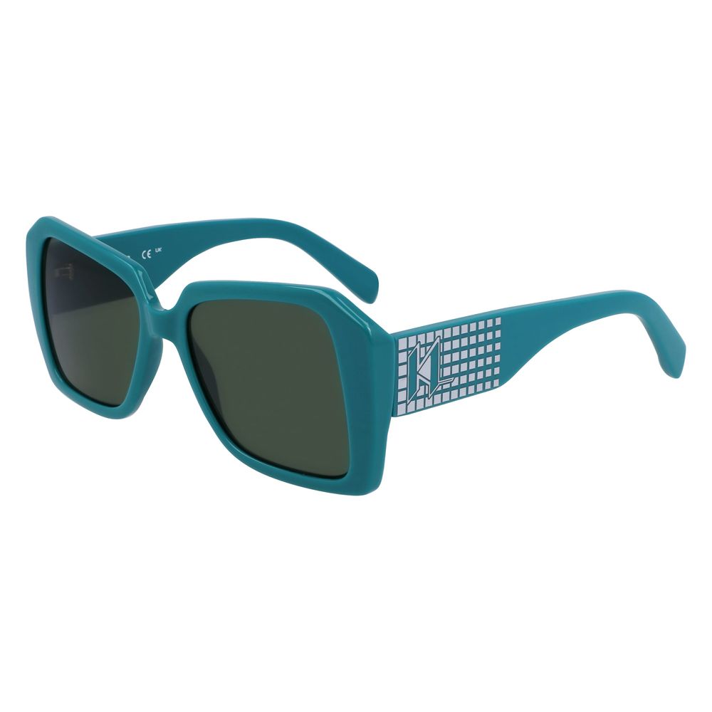 Karl Lagerfeld KL6140S5317300 Green Women's Sunglasses with Polarized Lens