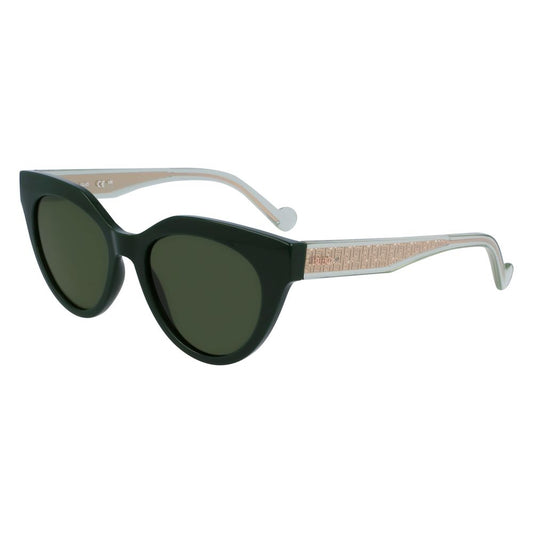 Liu Jo LJ782S300 Green Women's Sunglasses with Polarized Lens