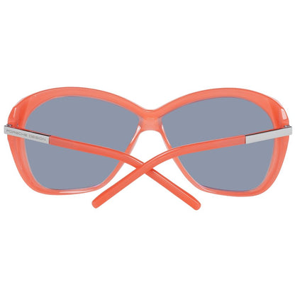Porsche Design P860366A Orange Women's Sunglasses with Polarized Lens