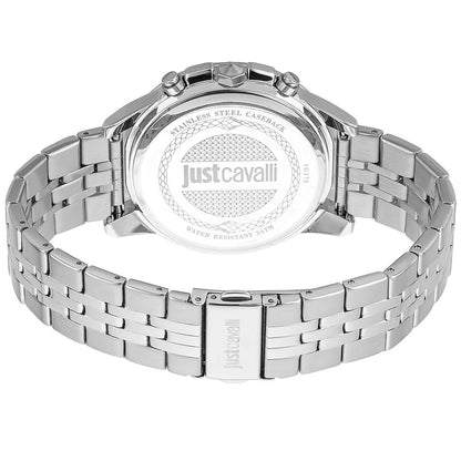 Just Cavalli Gray Stainless Steel Dress Watch