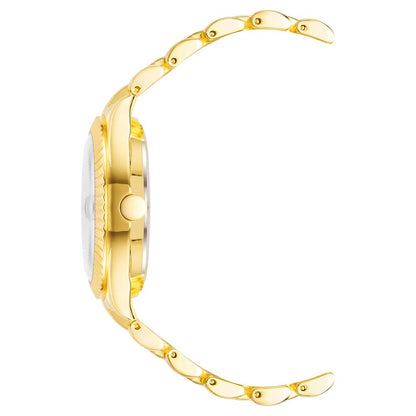 Nine West Gold Metal Bracelet Watch