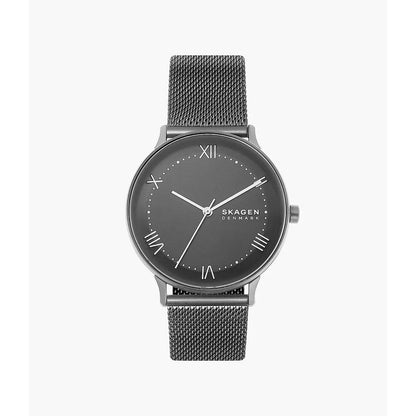 Skagen Gray Stainless Steel Dress Watch