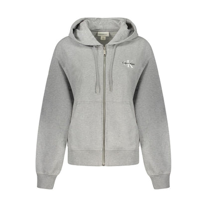 Calvin Klein Gray Cotton Sweatshirt