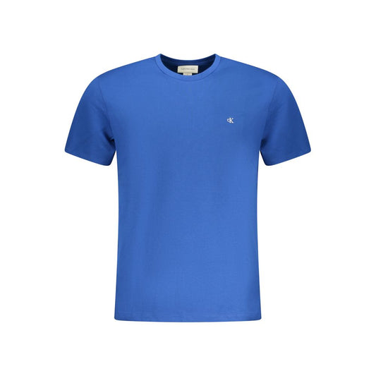 Calvin Klein Blue Cotton T-Shirt
