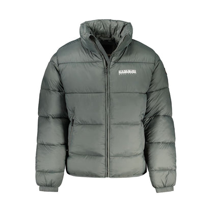 Napapijri Green Polyamide Jackets & Coat