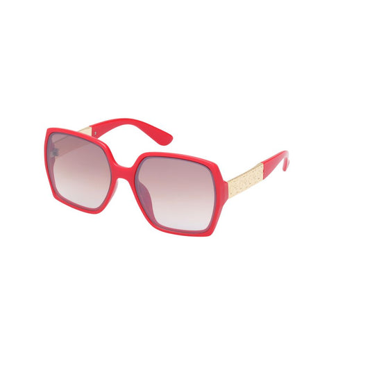 Guess GO000316266F Red Women's Sunglasses with Polarized Lens
