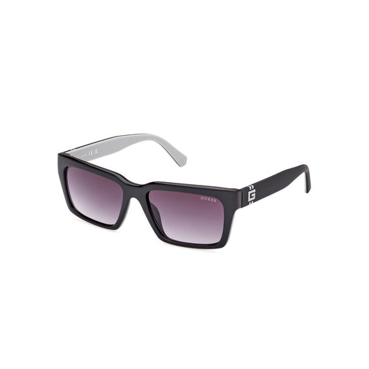 Guess GU001215601B Black Men's Sunglasses with Polarized Lens
