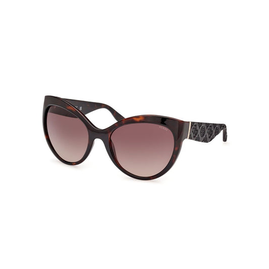 Guess GU001306152F Brown Women's Sunglasses with Polarized Lens