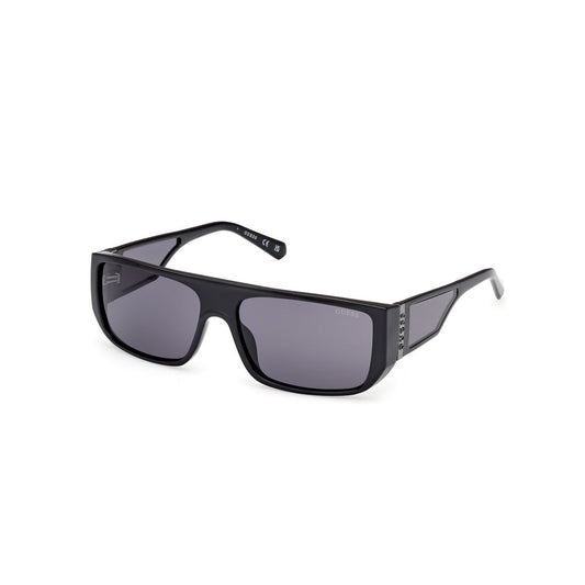 Guess GU001366001A Black Unisex Sunglasses with Polarized Lens