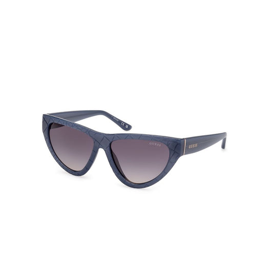Guess GU001515784B Blue Women's Sunglasses with Polarized Lens