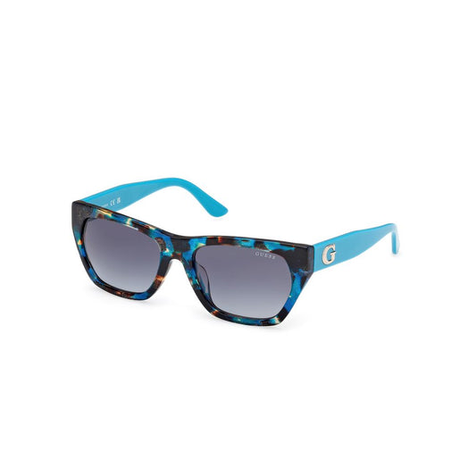 Guess GU00203H5687P Blue Women's Sunglasses with Polarized Lens