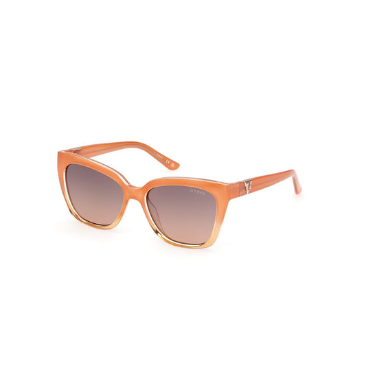 Guess GU78785544F Orange Women's Sunglasses with Polarized Lens