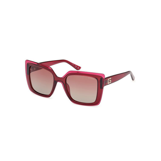 Guess GU79085269T Red Women's Sunglasses with Polarized Lens
