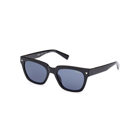 Guess GU82655301V Black Men's Sunglasses with Polarized Lens