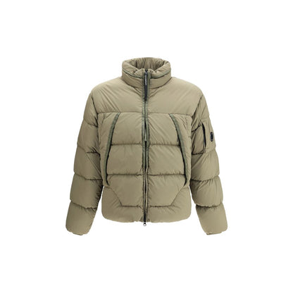 C.P. Company Green Polyamide Full-Length Jacket