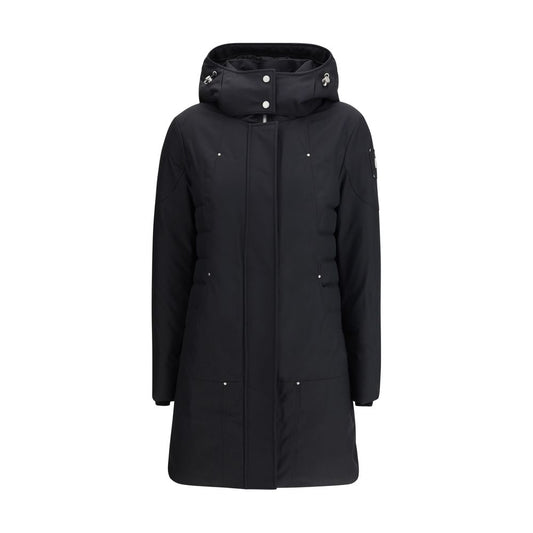 Moose Knuckles Black Polyester Parka