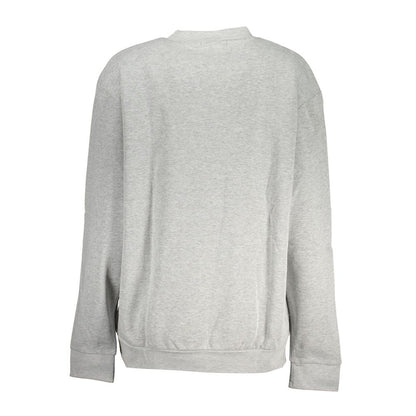 Cavalli Class Grigio Polyester Women Sweatshirt