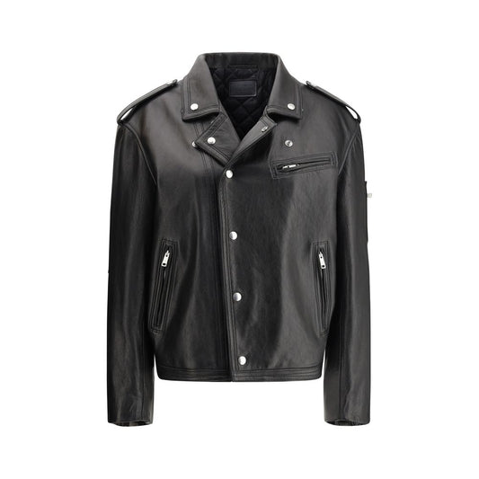 Prada Black Leather Jacket