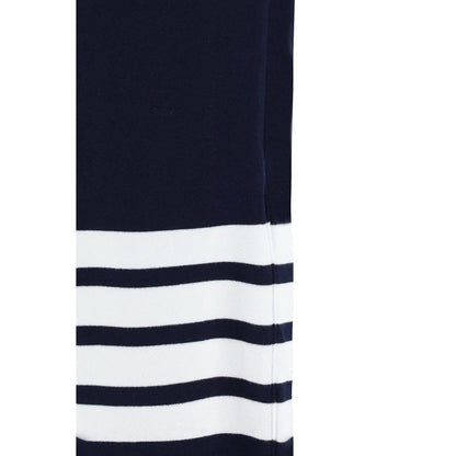 Thom Browne Blue Cotton Joggers (Workout Pants)