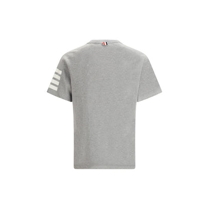 Thom Browne Gray Cotton T-Shirt