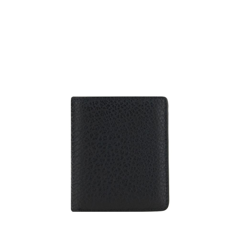 Cardholder Wallet by Maison Margiela for women in bos taurus calfskin leather black presents a architectural silhouette from the Bos Taurus Calfskin Leather Cardholder Wallet collection, showcasing architectural card-organization for a architectural finish.