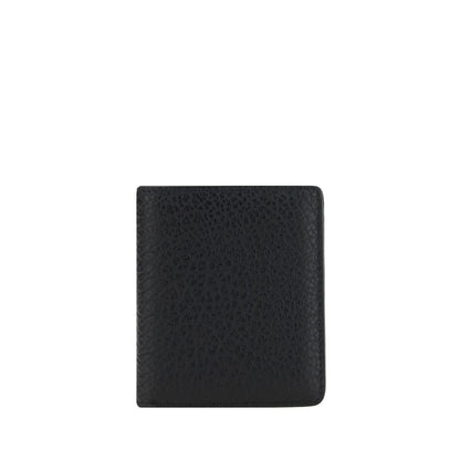 Cardholder Wallet by Maison Margiela for women in bos taurus calfskin leather black presents a architectural silhouette from the Bos Taurus Calfskin Leather Cardholder Wallet collection, showcasing architectural card-organization for a architectural finish.