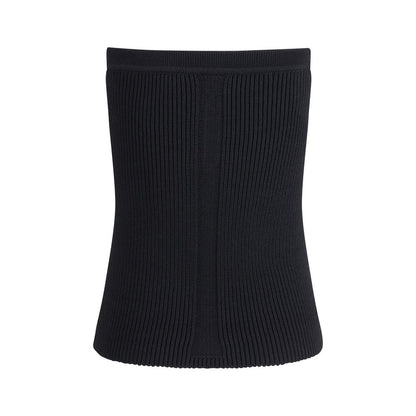 Rick Owens Black Wool Top