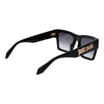 Just Cavalli Black Plastic Sunglasses