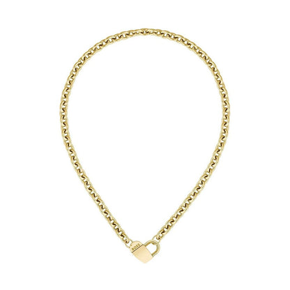 Hugo Boss Gold Stainless Steel Necklace