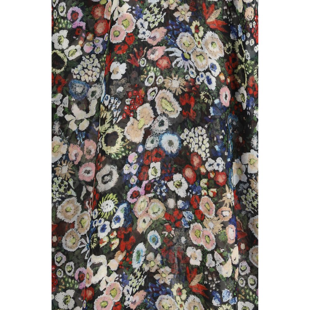 Khaite Black Silk Casual Dress