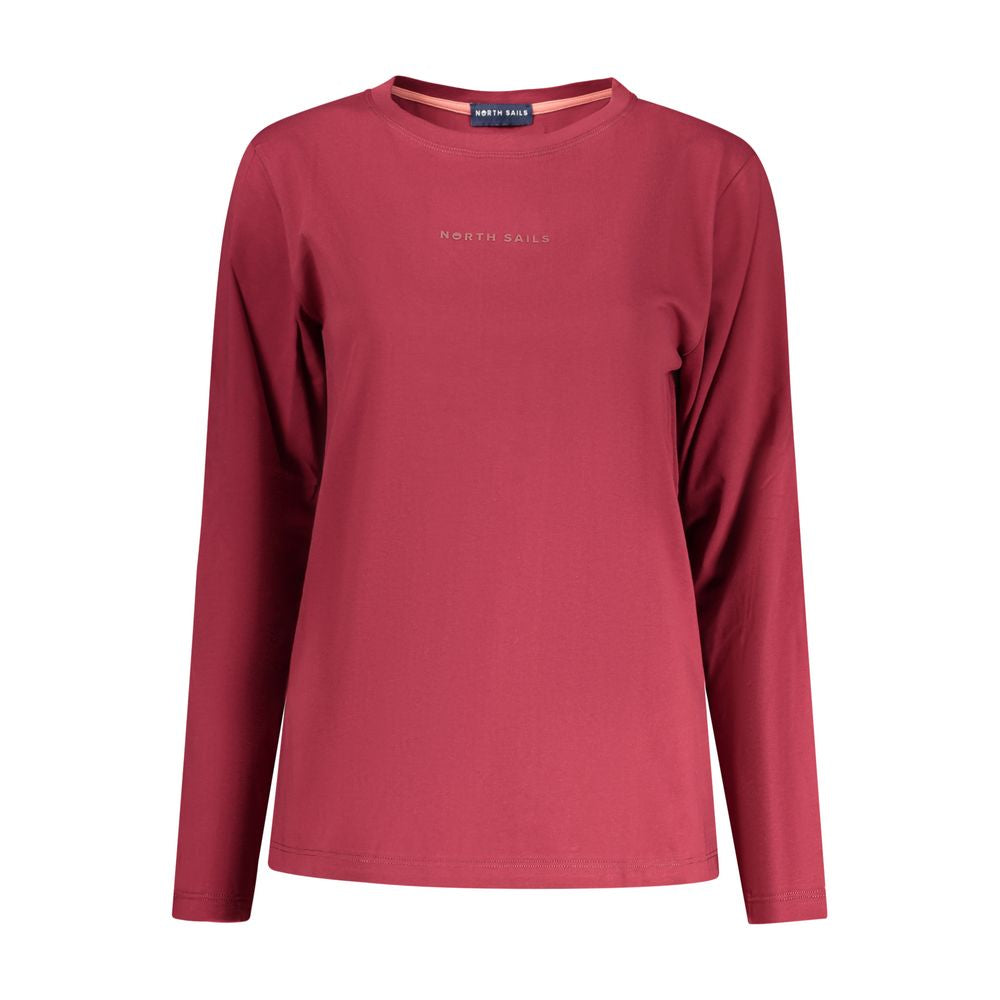 North Sails Rosso Cotton Women T-Shirt