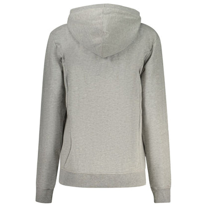 Hooded Sweatshirt Hoodie by North Sails for women in cotton polyester black, gray & print features an dramatic silhouette, showcasing a sophisticated hooded neckline and dramatic for a refined, modern aesthetic.