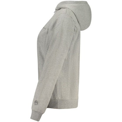 Hooded Sweatshirt Hoodie by North Sails for women in cotton polyester black, gray & print features an avant-garde silhouette, showcasing a sophisticated and detail for a truly avant-garde finish.