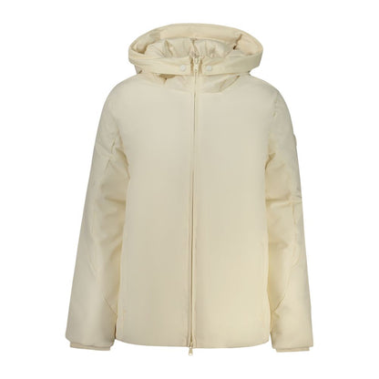 Overcoat by North Sails for women in cotton polyester white showcases a architectural silhouette, artfully detailed with a distinctive and functional for a architectural finish.
