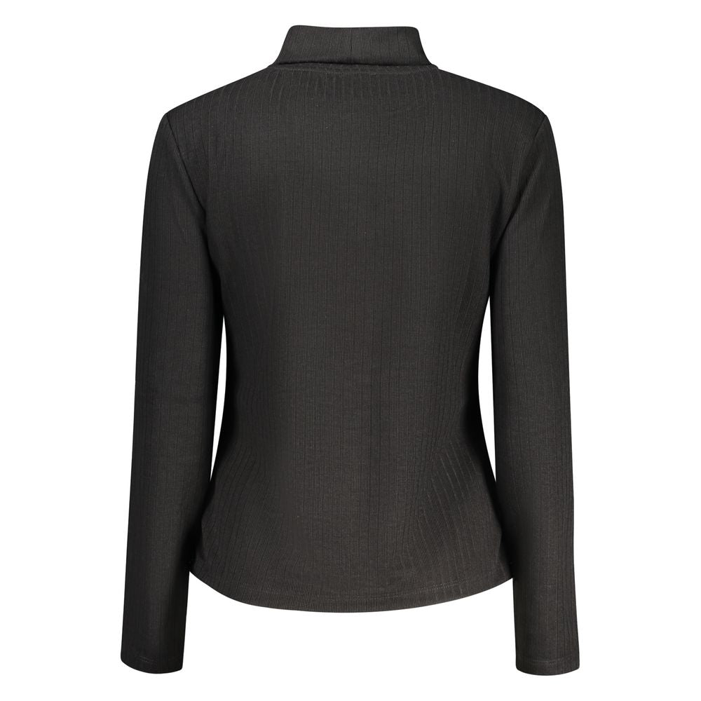 Hooded Hoodie by North Sails for women in polyester & viscose black & brown showcases a city-ready silhouette, artfully detailed with a signature and for a city-ready finish.