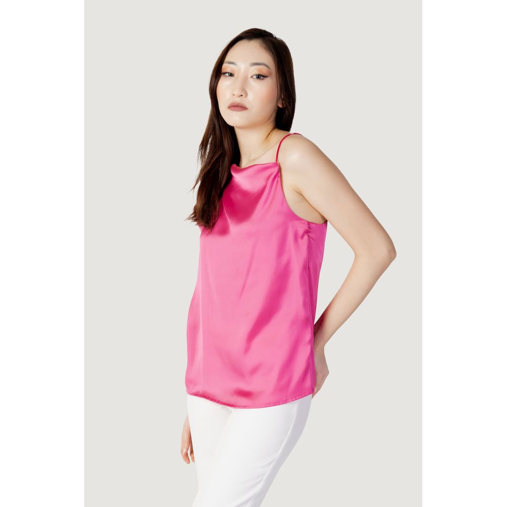 Hanny Deep Multicolor Polyester Tank Tops