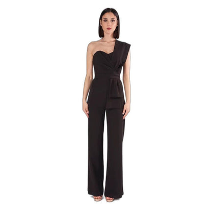This One-Piece by Silence for women in polyester black presents a on trend silhouette, elegantly finished with and a on trend .