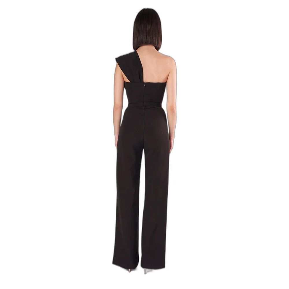 One-Piece by Silence for women in polyester black showcases a beautiful silhouette, elegantly detailed with a beautiful and for a sophisticated, beautiful finish.