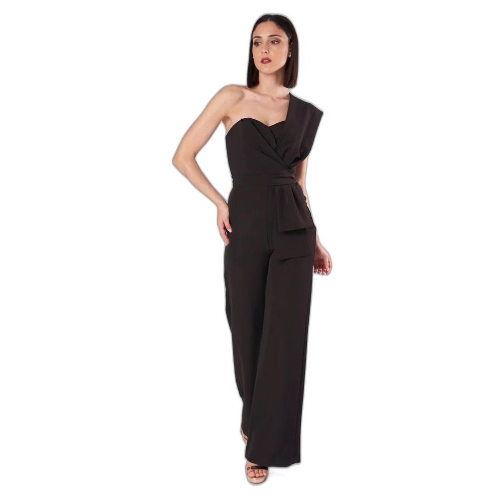 One-Piece by Silence for women in polyester black features a trendy silhouette, showcasing a sophisticated and for a trendy finish.