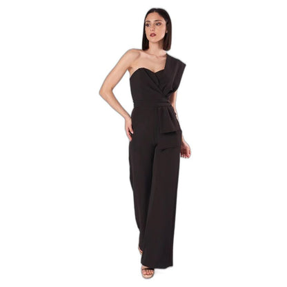 One-Piece by Silence for women in polyester black features a trendy silhouette, showcasing a sophisticated and for a trendy finish.
