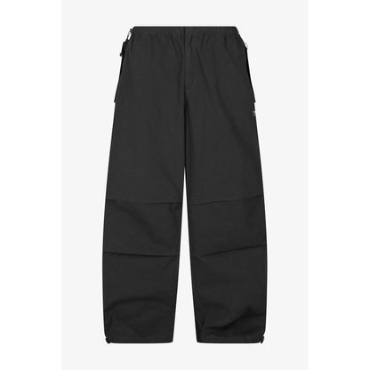 Karl Kani Black Cotton Casual Pants