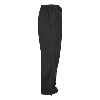 Karl Kani Black Cotton Casual Pants