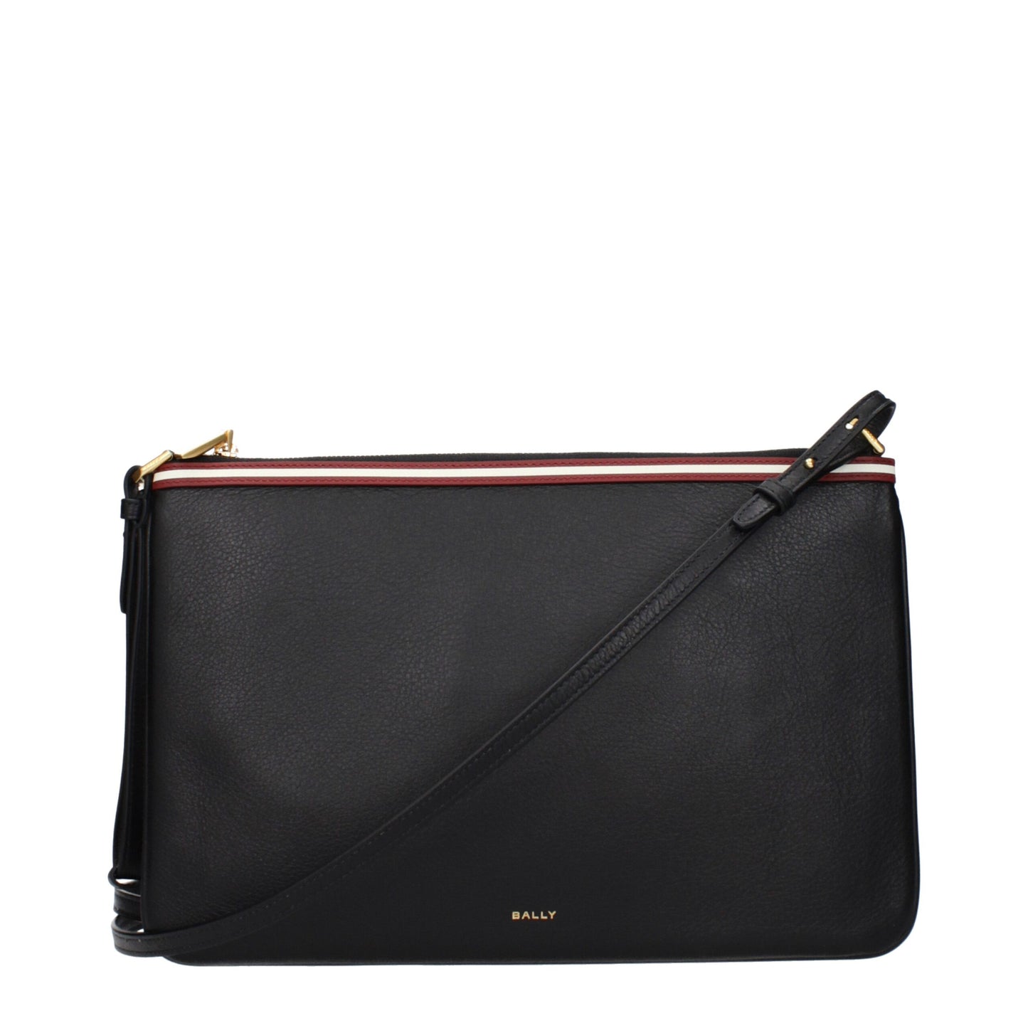 Bally Black Leather Crossbody Bag