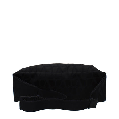Valentino Garavani Black Fabric Backpack