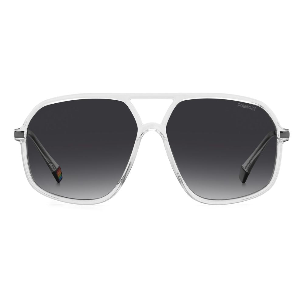 Polaroid PLD6182S900WJ Transparent Unisex Sunglasses with Polarized Lens
