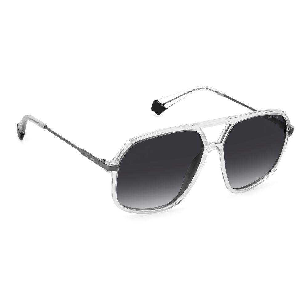 Polaroid PLD6182S900WJ Transparent Unisex Sunglasses with Polarized Lens