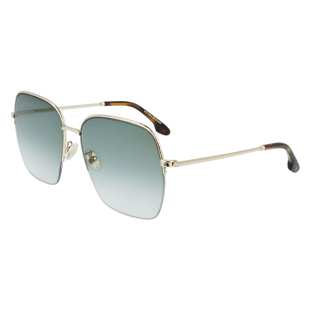Victoria Beckham VB214SA700 Gold Women's Sunglasses with Polarized Lens