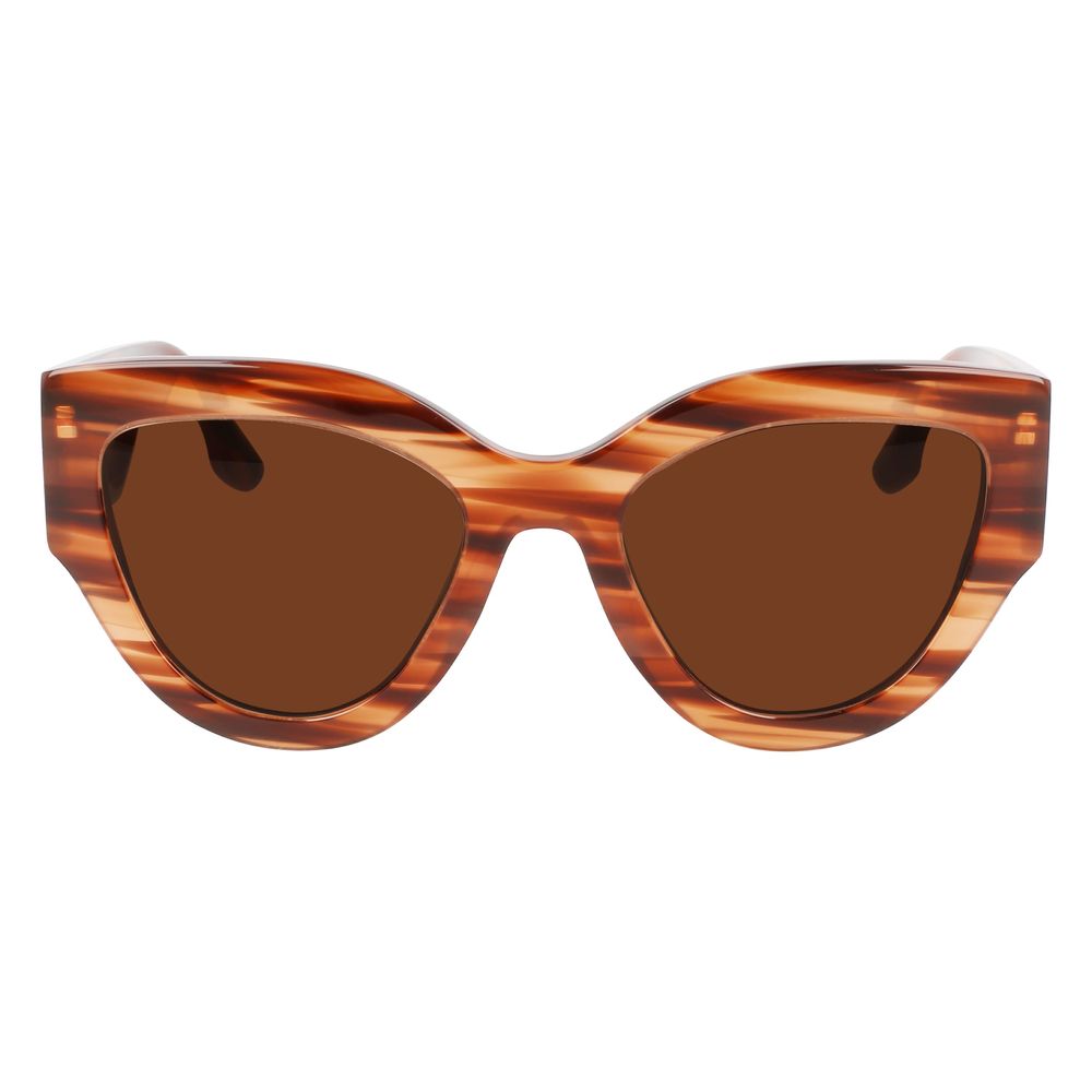 Victoria Beckham VB628S230 Brown Women's Sunglasses with Polarized Lens